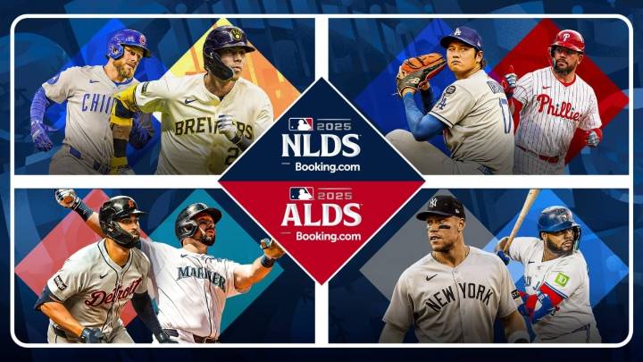 Quedan definidos los cruces de la Serie Divisional en MLB 2025