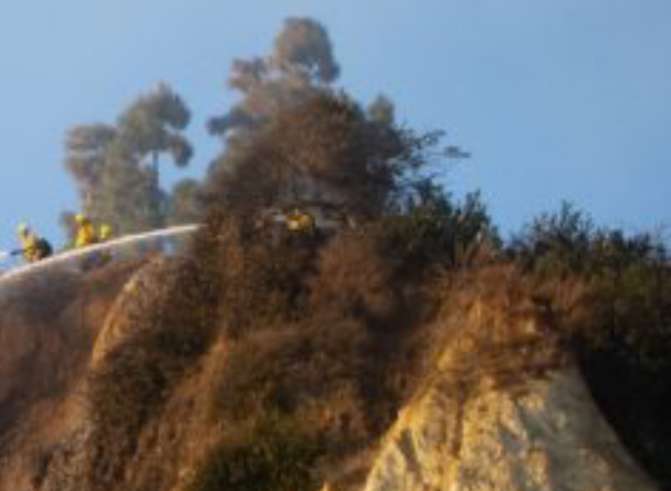 Task Force Clears Debris from Palisades Hillsides