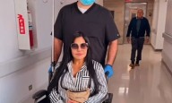 Maripily de regreso a su casa tras reducción de senos: así salió del hospital