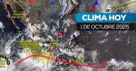 Posible ciclón y lluvias intensas: Esta es la trayectoria y los estados afectados este miércoles