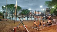 Carlos Sadir y el polideportivo del barrio Che Guevara: "Son obras que están cerca de la gente"