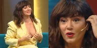 Griselda Siciliani deslumbró con un osado look en el programa de Pergolini y adelantó la tercera temporada de Envidiosa