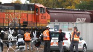 Rail conductor who was struck by a train and killed is identified as a Montana man