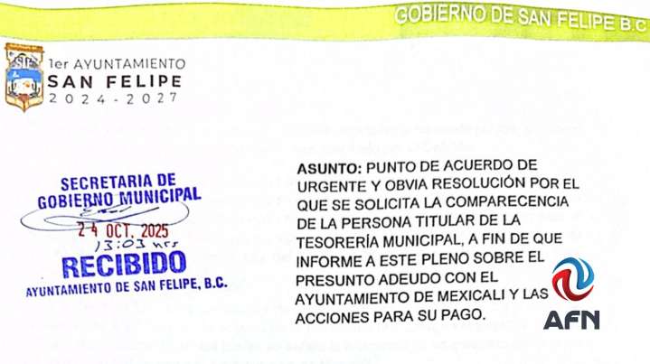 Exige regidora resolución al adeudo millonario de San Felipe