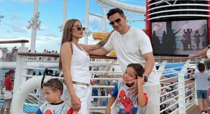 Pipe Bueno responde a quienes dudan de la paternidad de su hijo Domenic