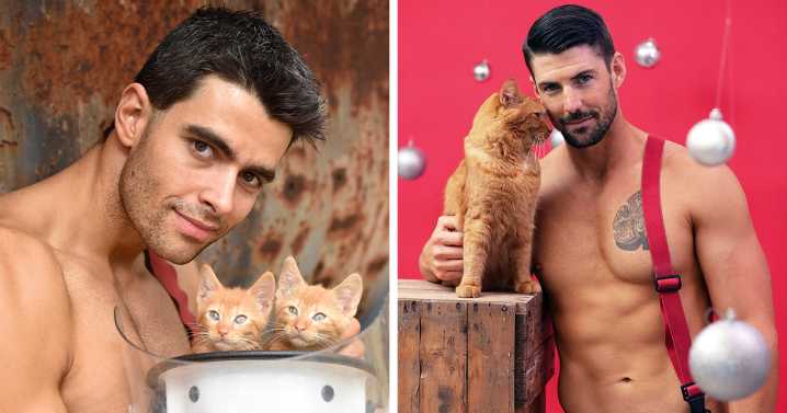 The Australian Firefighters Calendar: 52 Times Firefighters Melted Hearts With Kittens