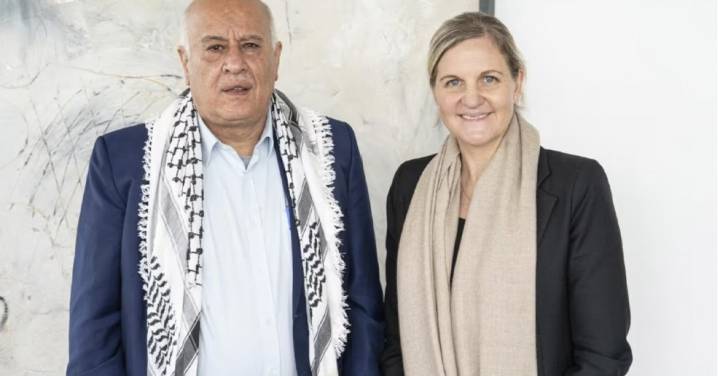 Se suma COI a los deseos de paz en Gaza tras recibir al presidente olímpico palestino