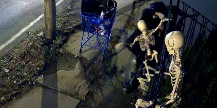 Stolen skeleton sparks talk of shopping cart ban on Watertown property