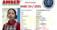 Activan Alerta Amber para localizar a Ashly Michelle Robles Osuna