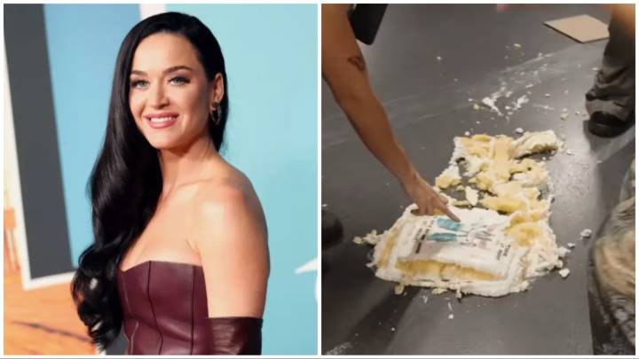'Disrespectful': Katy Perry’s Cake Toss Goes Left After Crew Member Ducks, Leaving the Team to Eat Dessert Straight Off the Floor