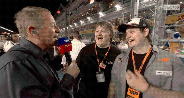 Hilarious moment Sky Sports pundit snubs Lewis Capaldi handshake
