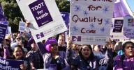More than 100,000 go on strike in NZ for better pay
