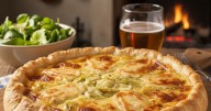 Cómo preparar una flamiche, la tarta salada típica de Francia que es más fácil de hacer de lo que parece