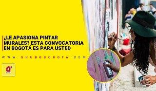 ¿Le apasiona pintar murales? Esta convocatoria en Bogotá es para usted