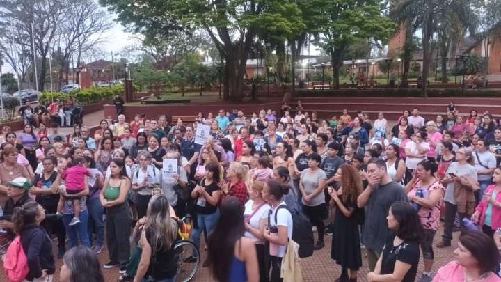 Todo un pueblo marchó por ella