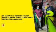 Santa Fe: 2 menores fueron rescatados en pagadiarios