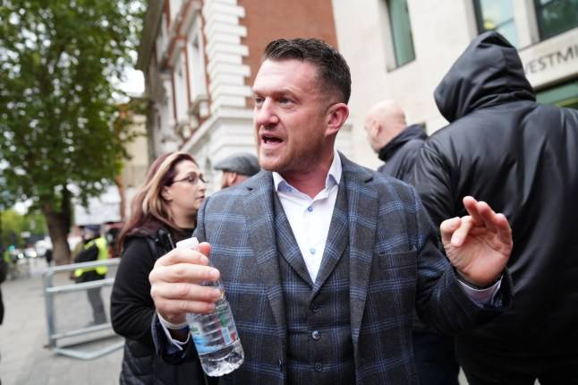 Tommy Robinson terror verdict delayed because he is ‘flying to Israel as guest’