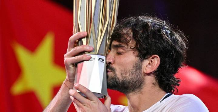 Novak Djokovic's conqueror Valentin Vacherot defeats cousin Arthur Rinderknech to win Shanghai Masters title