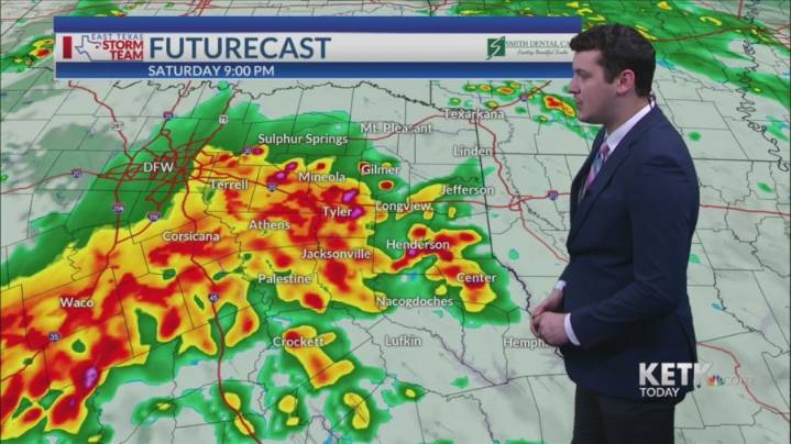 Thursday Morning Forecast: Heavy rain likely this weekend