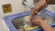 Vendors wash food containers in train wash basin; Indian Railways clarifies
