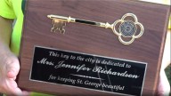 Founder of Keep Tiger Town Beautiful receives first