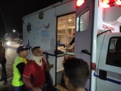 Hueco de la Polar habría provocado un accidente de moto