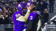 Watch Dylan Soli's record-tying eighth TD catch for Fowlerville this season