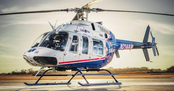 How many food and personal hygiene products can fit inside a helicopter?