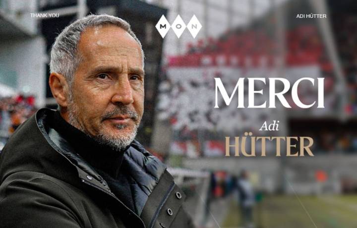 El Mónaco destituye a su entrenador Adi Hütter por los malos resultados