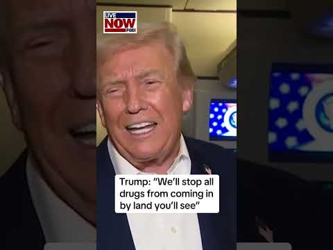Trump on cartel drug boat strikes