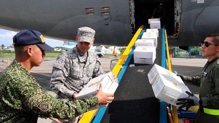 Gobierno envía 22 toneladas de ayuda humanitaria a San Andrés por tormenta tropical Melissa