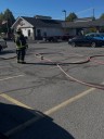 Car crashes into a building, causes gas line rupture at South Hill