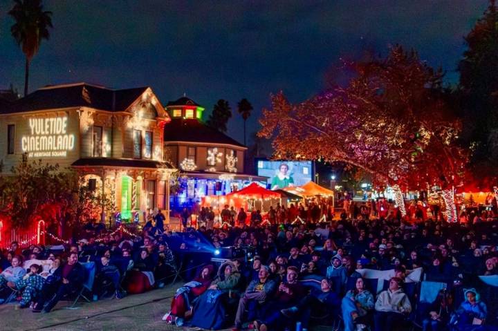 Holiday movie nights return to L.A. with outdoor screenings, historic mansion tours
