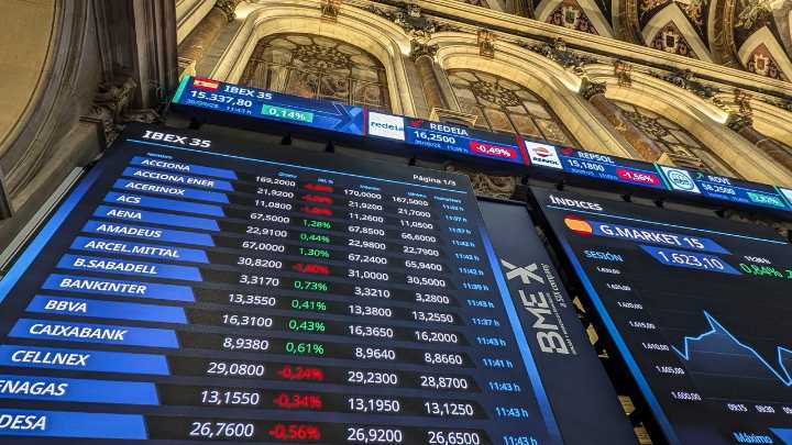 El Ibex 35 rompe los 15.700 puntos