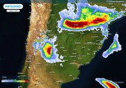 El Servicio Meteorológico Nacional alerta por viento Zonda y tormentas fuertes en las próximas horas en estas provincias