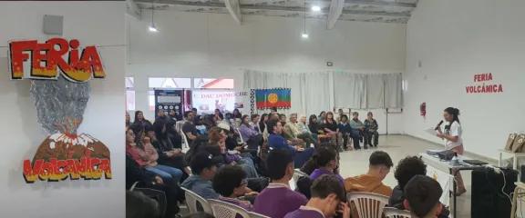 El SEGEMAR participó por segundo año consecutivo en la Feria de Difusión Volcánica del volcán Copahue