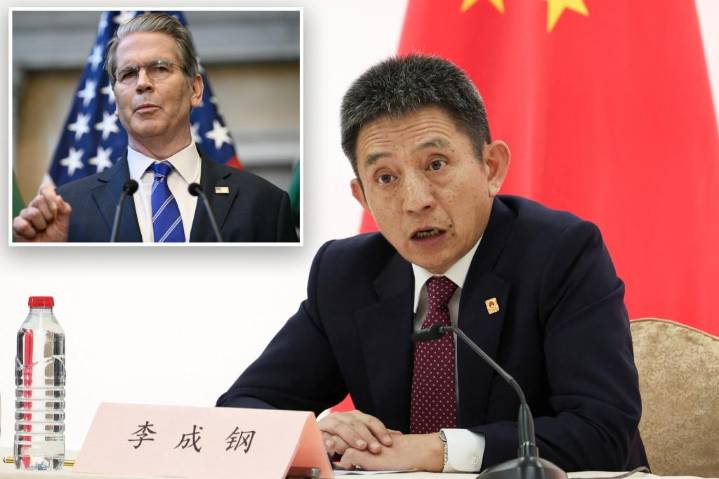 China fires top trade negotiator Li Chenggang after Bessent dig