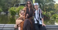 Las fotos de las vacaciones de Pampita con sus hijos en Nueva York