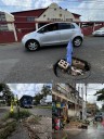 Conductores claman por reparaciones de huecos en distintas avenidas de Maturín
