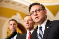 Democrats Lob Epstein Accusations at Mike Johnson in Heated Hallway Clash 