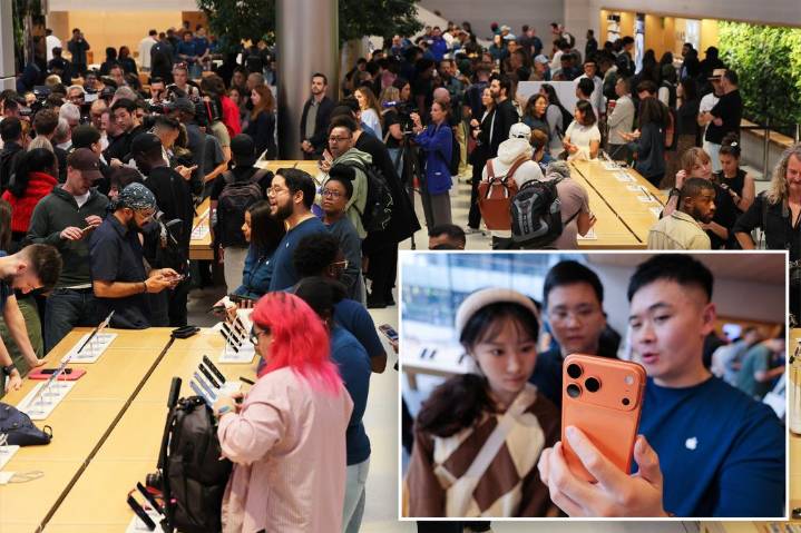 Apple’s new iPhone 17 outsells old model in US, China
