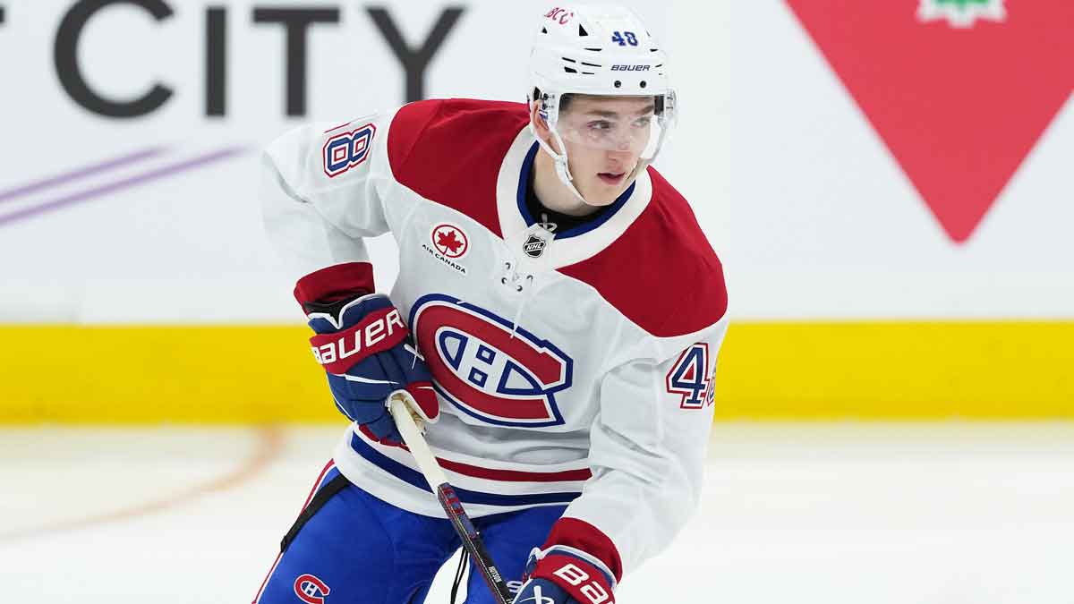 Canadiens’ Lane Hutson sends thank you video to fans after contract extension
