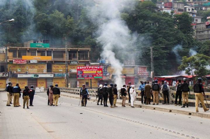 Eight killed in protests in Pakistan’s Kashmir