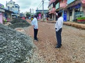 Concrete road work delay leaves Panathur in chaos