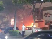Atentado en Ecuador: vehículo explota frente a centro comercial en Guayaquil