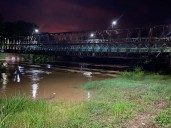 Alerta en Agua Dulce ante crecimiento del río; hay riesgo de desbordamiento
