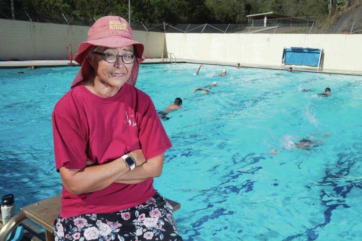 Susan Nishioka, a founder of UH women’s water polo team, devotes herself to coaching
