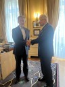 Sarkozy meets Ashwani Kumar in Paris, remembers former PM Manmohan Singh