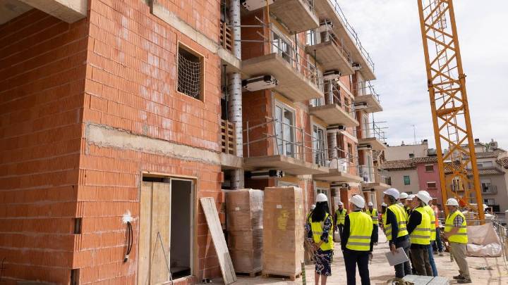 Las 27 viviendas en los terrenos de La Merced, en Huesca, ya tienen inquilinos