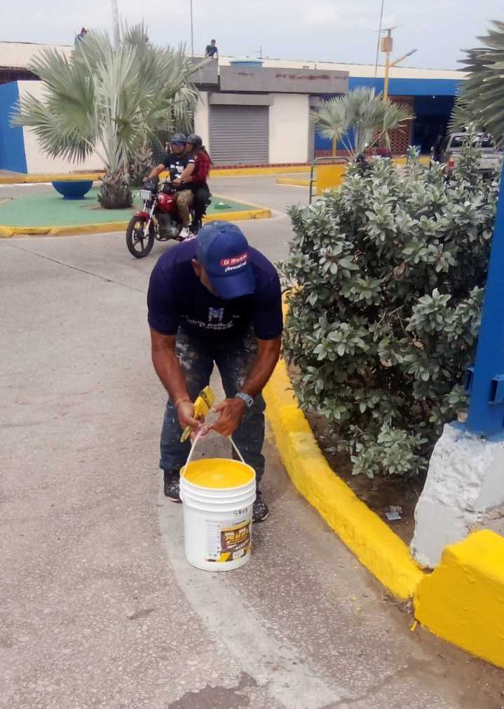El Terminal Terrestre de Maracaibo brilla tras la jornada de embellecimiento de SEDECEMA